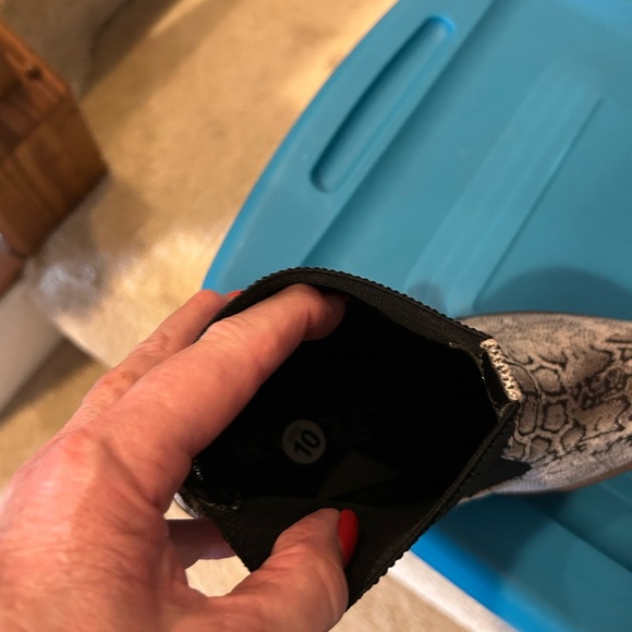 Snakeskin Ankle Boots - Picture 7 of 7